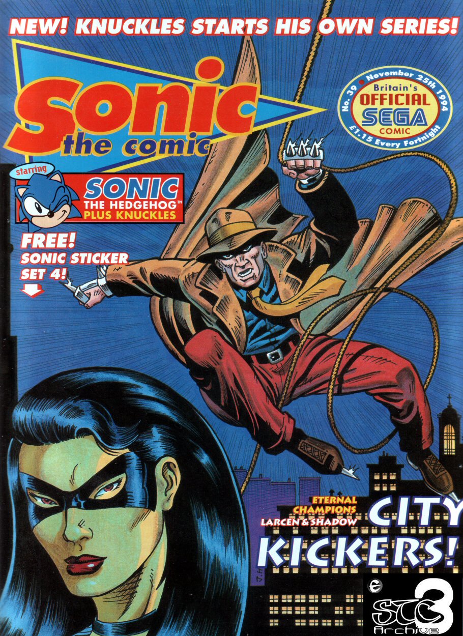 Sonic - The Comic Issue No. 039 Comic cover page